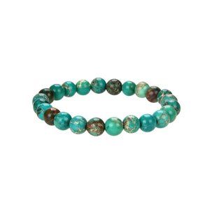 Imperial Sediment Jasper Gemstone Bracelet 8mm